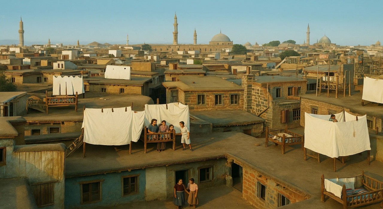 Diyarbakırın 50 ila 100 yıl öncesine ait fotoğrafları yapay zeka ile yeniden hayat buluyor