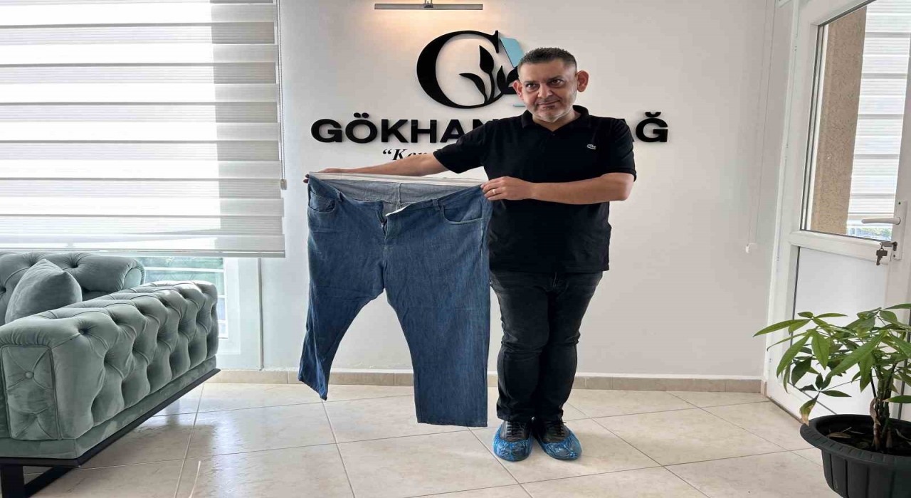 Diyet ve sporla 9 ayda 77 kilo verdi