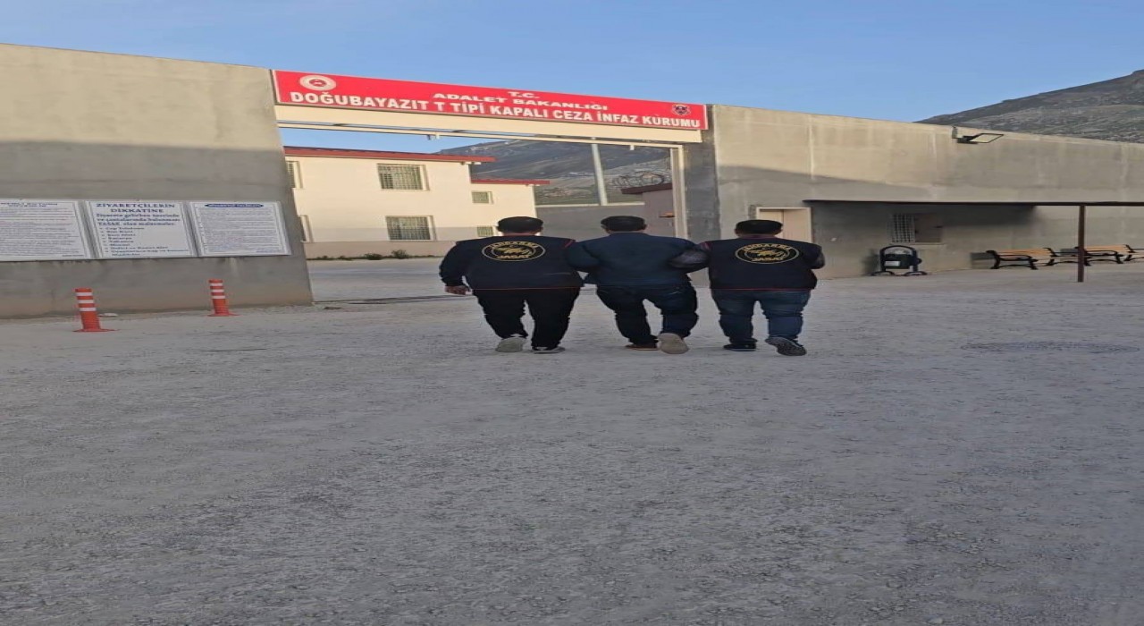 Doğubayazıtta 14 yıl 7 ay hapis cezası bulunan hükümlü jandarma tarafından yakalandı