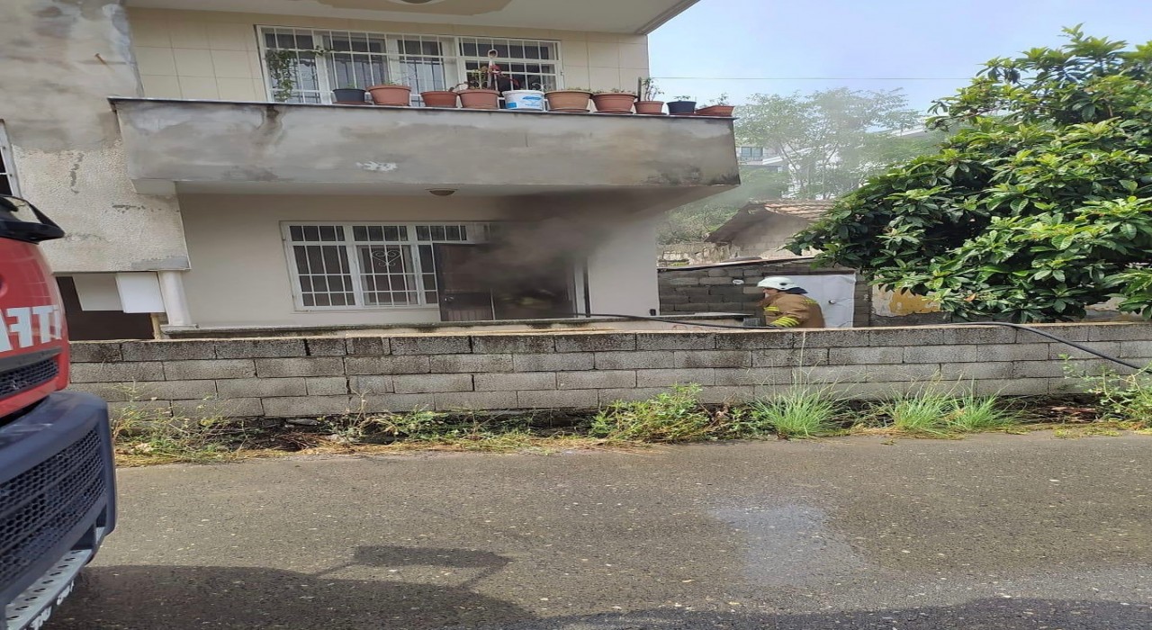 Dörtyolda ev yangını