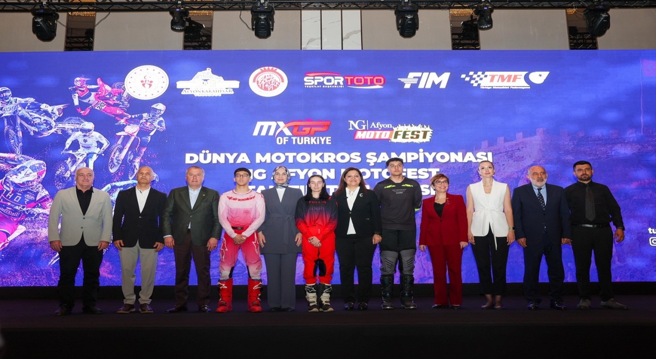 Dünya Motokros Şampiyonasının tanıtım toplantısı yapıldı