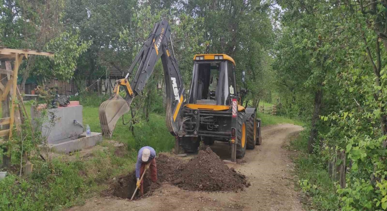 Düzcede su arızalarına anında müdahale