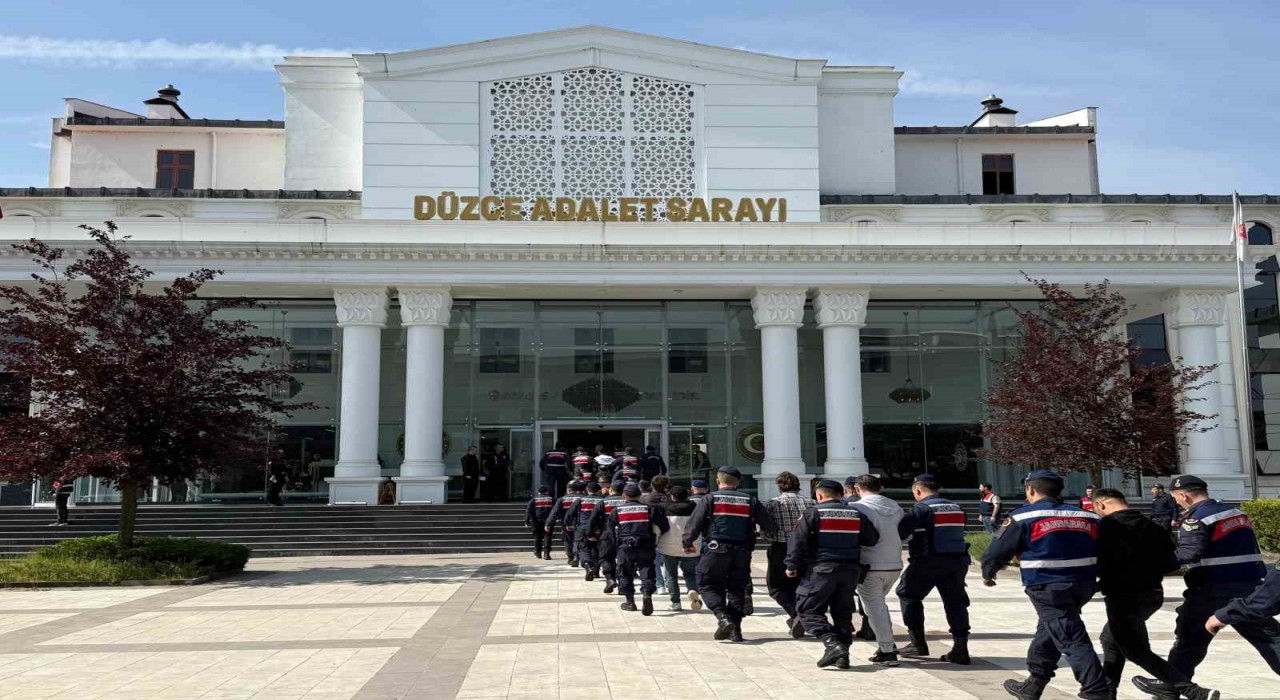 Düzcede uyuşturucudan 18 kişi tutuklandı