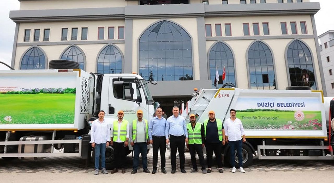 Düziçi Belediyesi, 4 Yeni Temizlik Aracını Törenle Hizmete Sundu