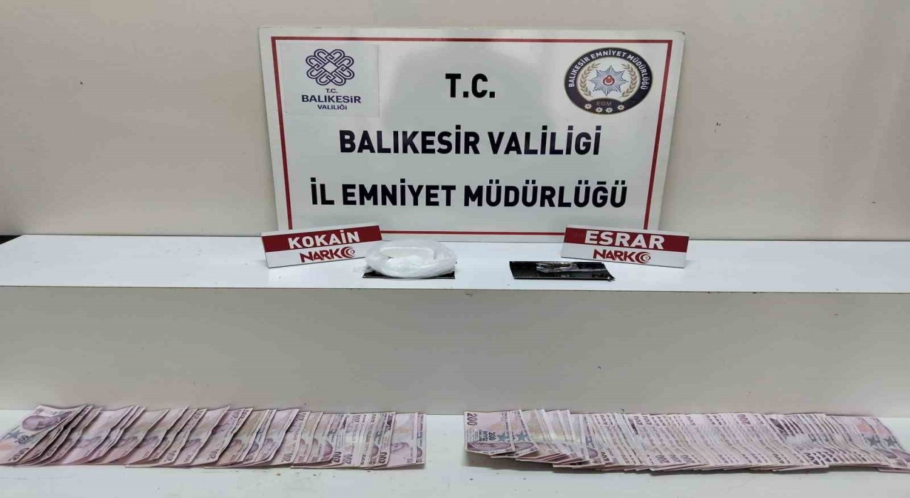 Edremitte uyuşturucu operasyonu: 2 kişi tutuklandı