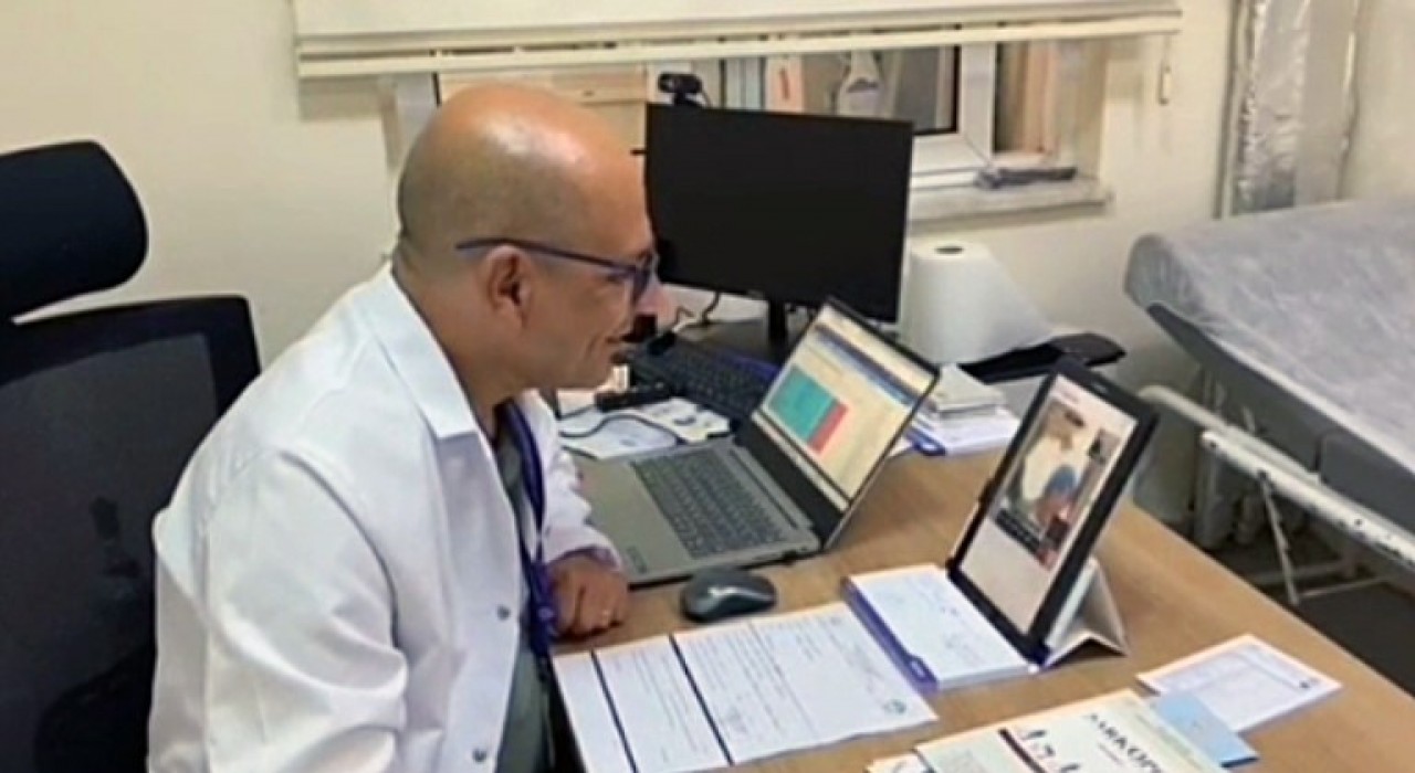 Edremitte ‘uzaktan hasta muayenesi başladı