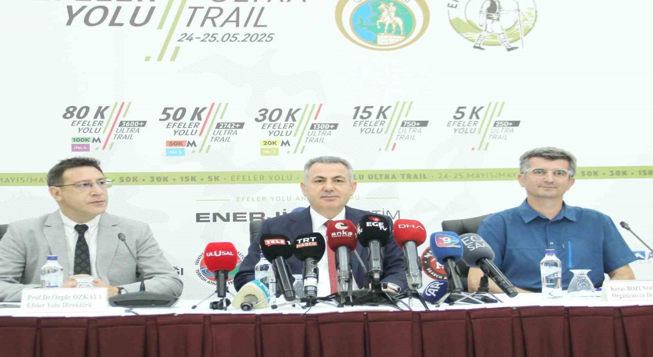 Efeler Yolu Ultra Traile 6 ülkeden 256 sporcu gelecek