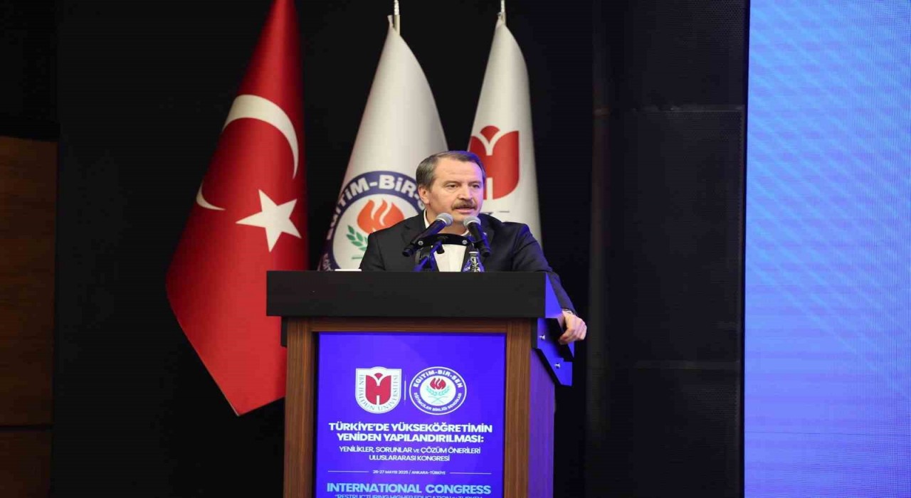 Eğitim Bir-Sen Genel Başkanı Yalçın: Yükseköğretimin Türkiye Yüzyılına yakışır şekilde yapılandırılması için mevzuatta bazı yenilikler gerekiyor