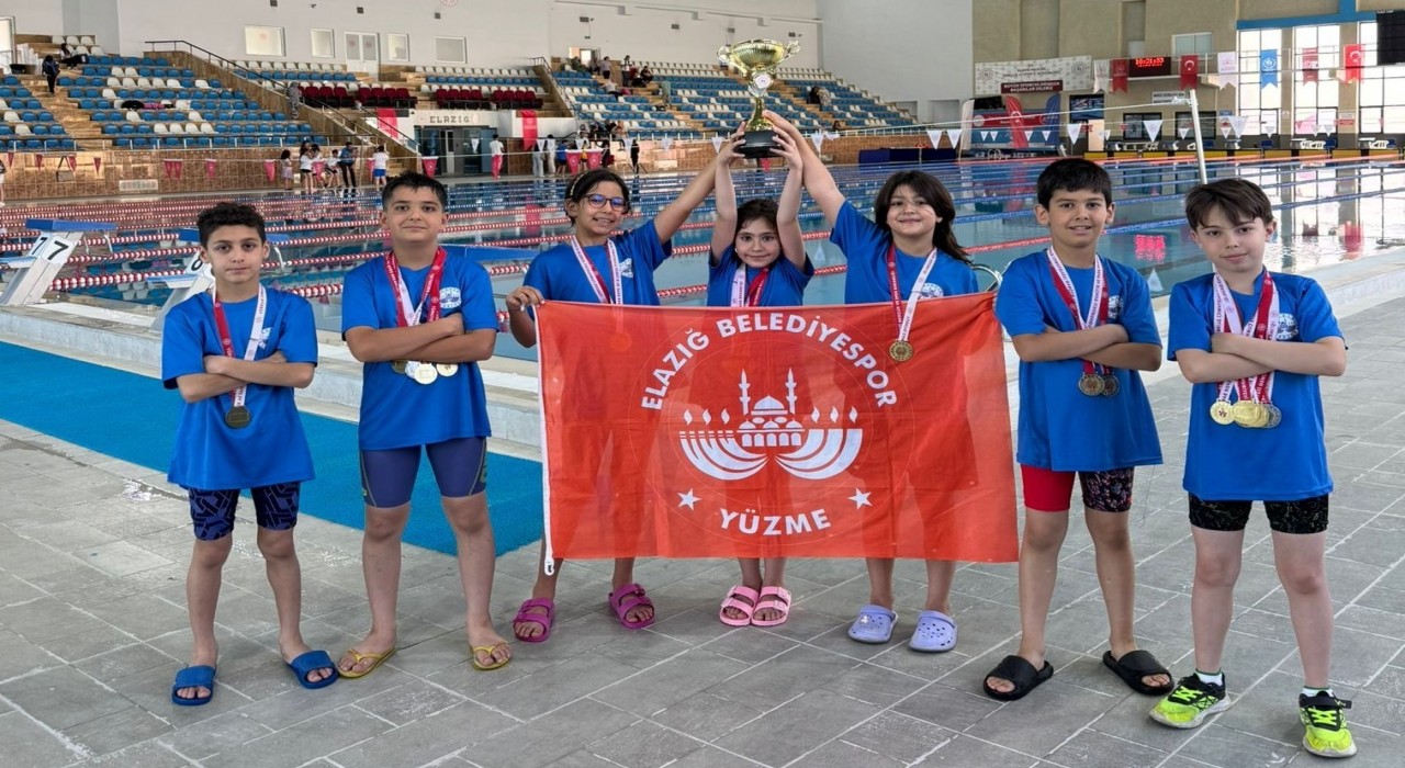Elazığ Belediyespor Kulübü Yüzme Takımından önemli başarı