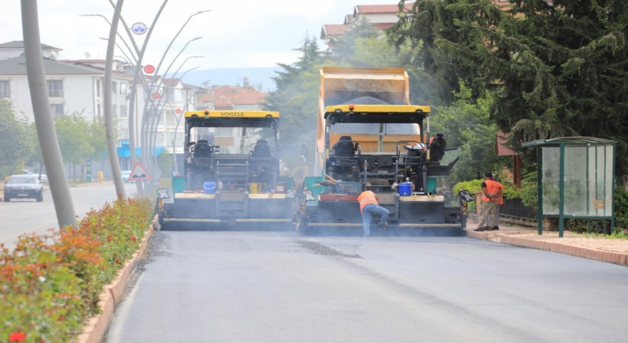 Elazığda asfaltlama seferberliği