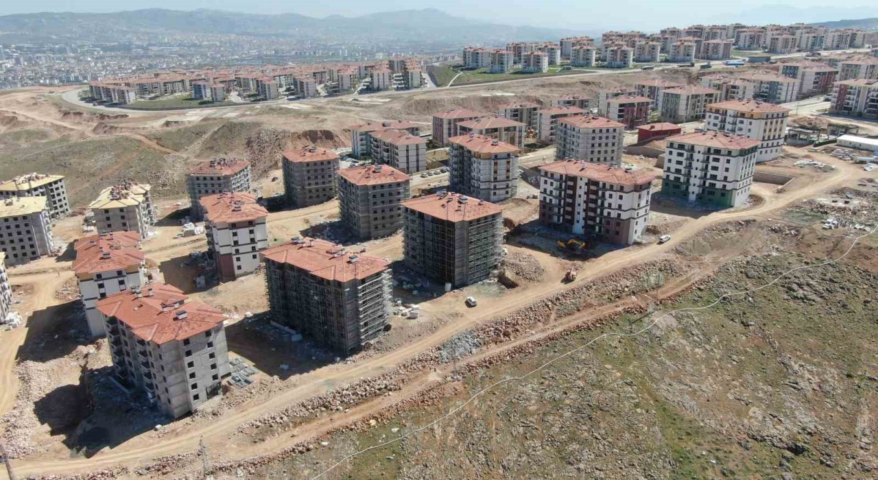 Elazığda deprem konutlarında sona gelindi