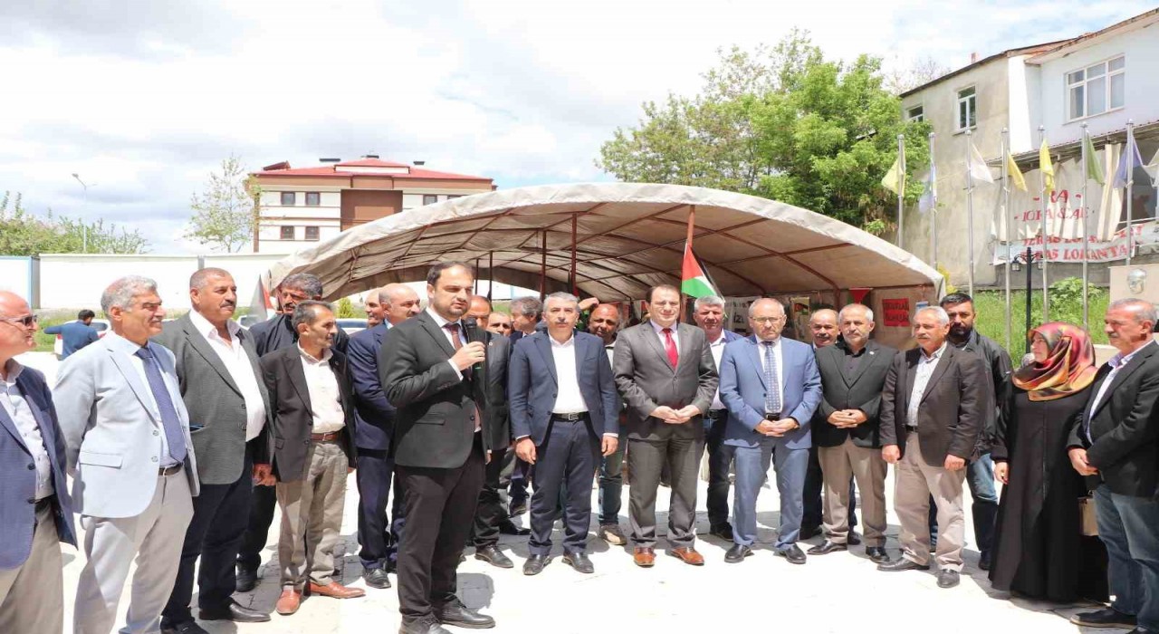 Elazığda Gazze yararına yardım kampanyası