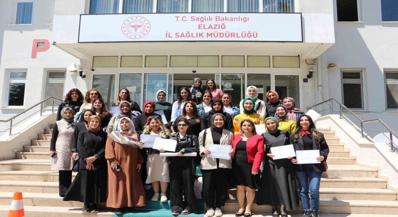Elazığda Gebe Okulu eğitimleri sürüyor