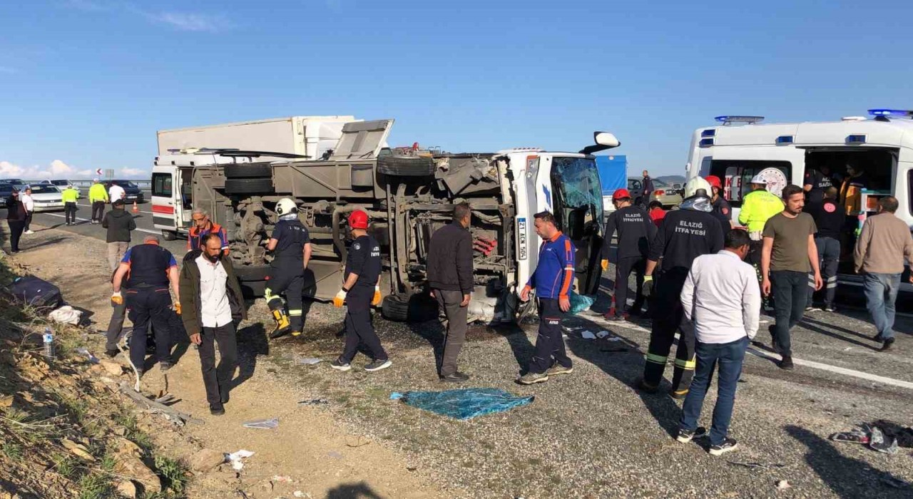 Elazığda nisan ayında 231 trafik kazası meydana geldi