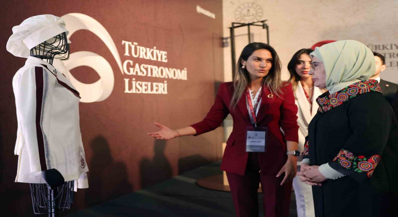 Emine Erdoğan, Türkiye Gastronomi Liseleri Tanıtım Programına katıldı