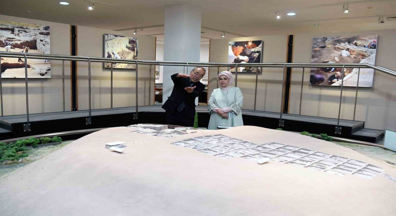 Emine Erdoğandan Japon arkeolog Sachihiro Omura için başsağlığı mesajı: