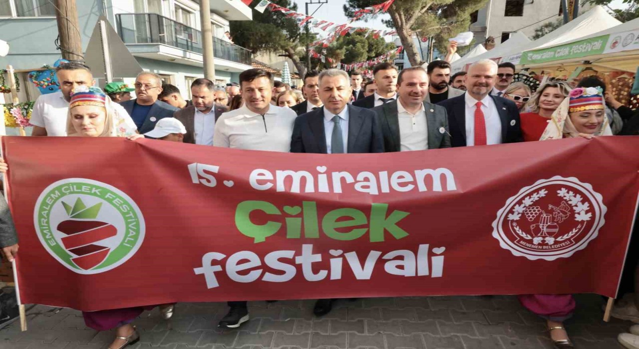 Emiralem Çilek Festivaline muhteşem başlangıç