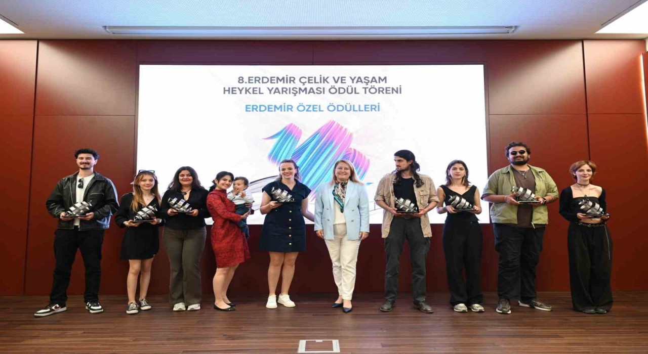 Erdemir Çelik ve Yaşam Heykel Yarışmasında ödüller sahiplerini buldu