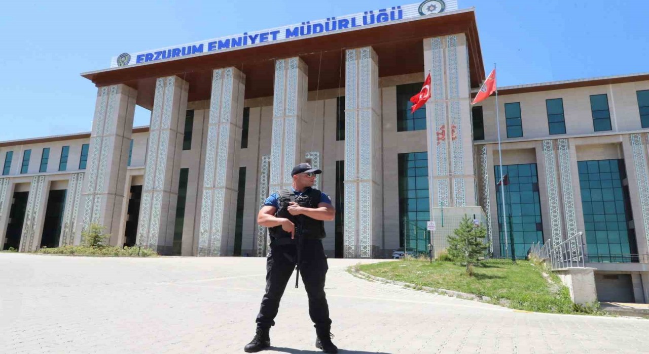 Erzurumda bir ayda 141 bin 576 şahıs sorgulandı