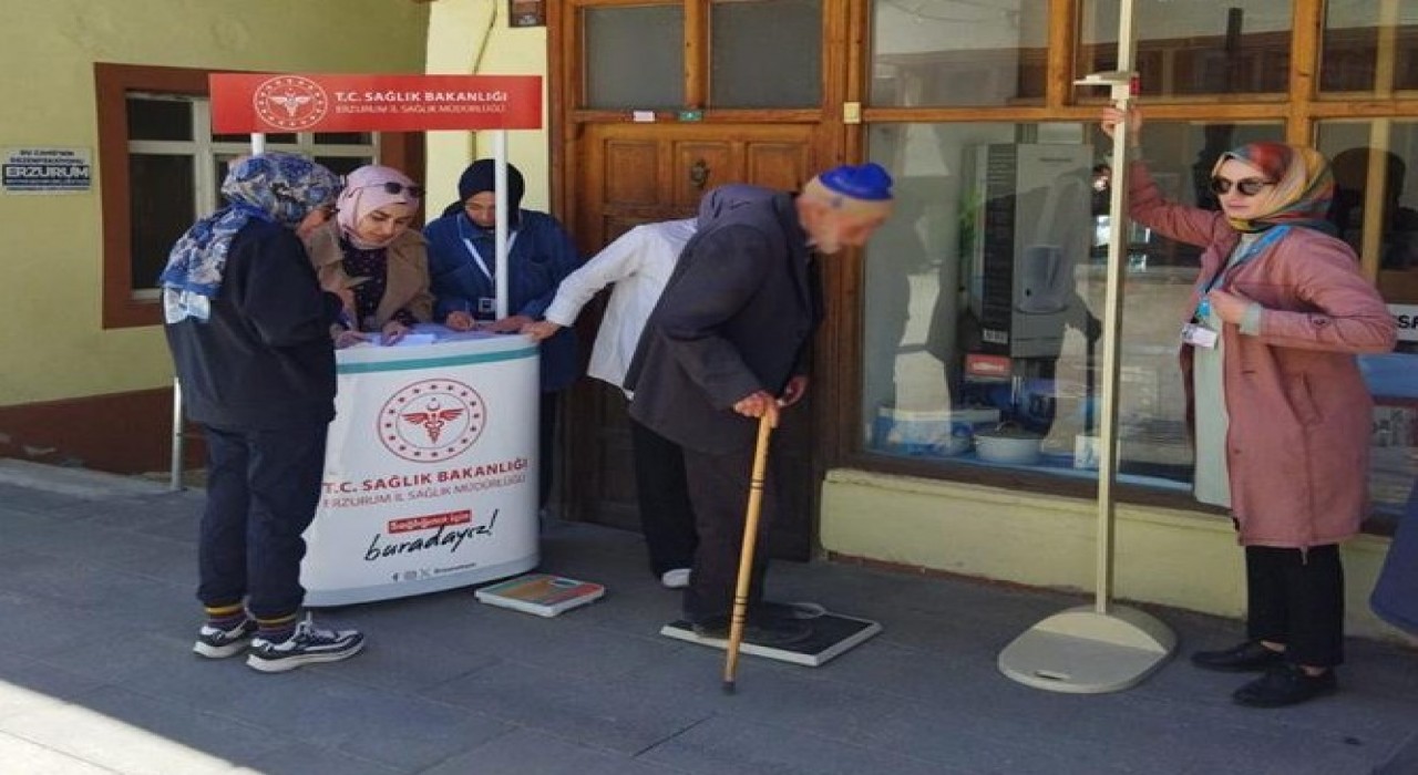 Erzurumda sağlıklı yaşam için büyük kampanya