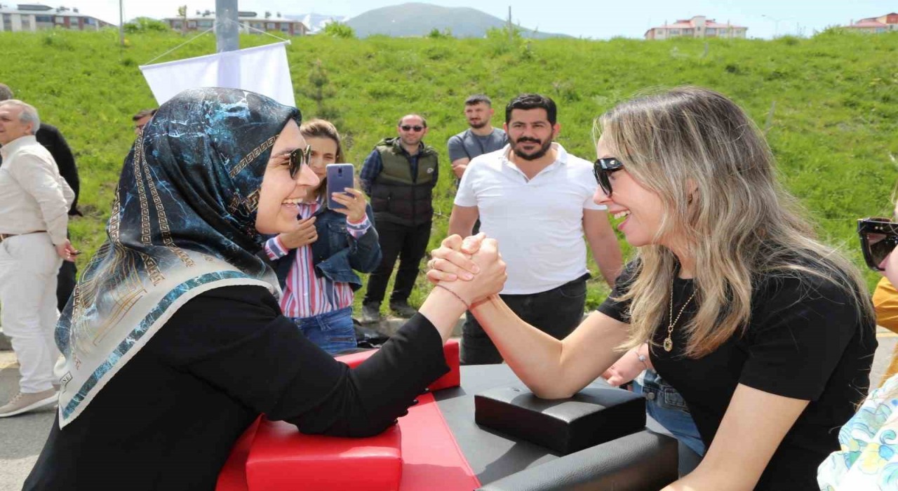 Erzurumda Sporla sağlıklı yaşama adım etkinliği