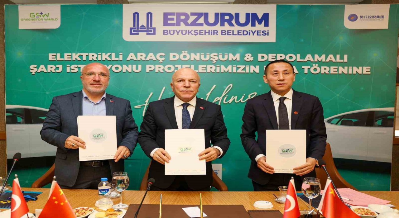 Erzurumdan Türkiyeye yeşil dönüşüm hamlesi: Fanşi Holding ve Greenstor Worldden stratejik imza
