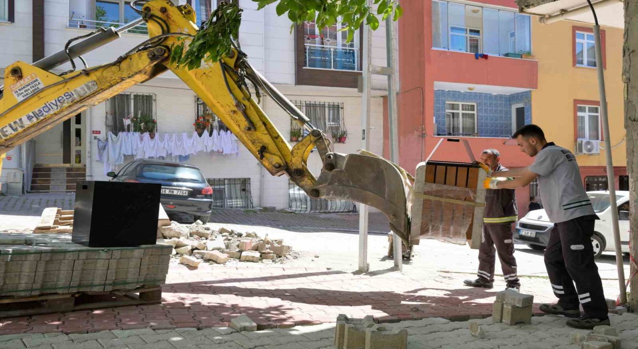 Esenyurt Belediyesinden mahallelere yeni nefes: Atıl alanlar yeşil dinlenme noktalarına dönüşüyor