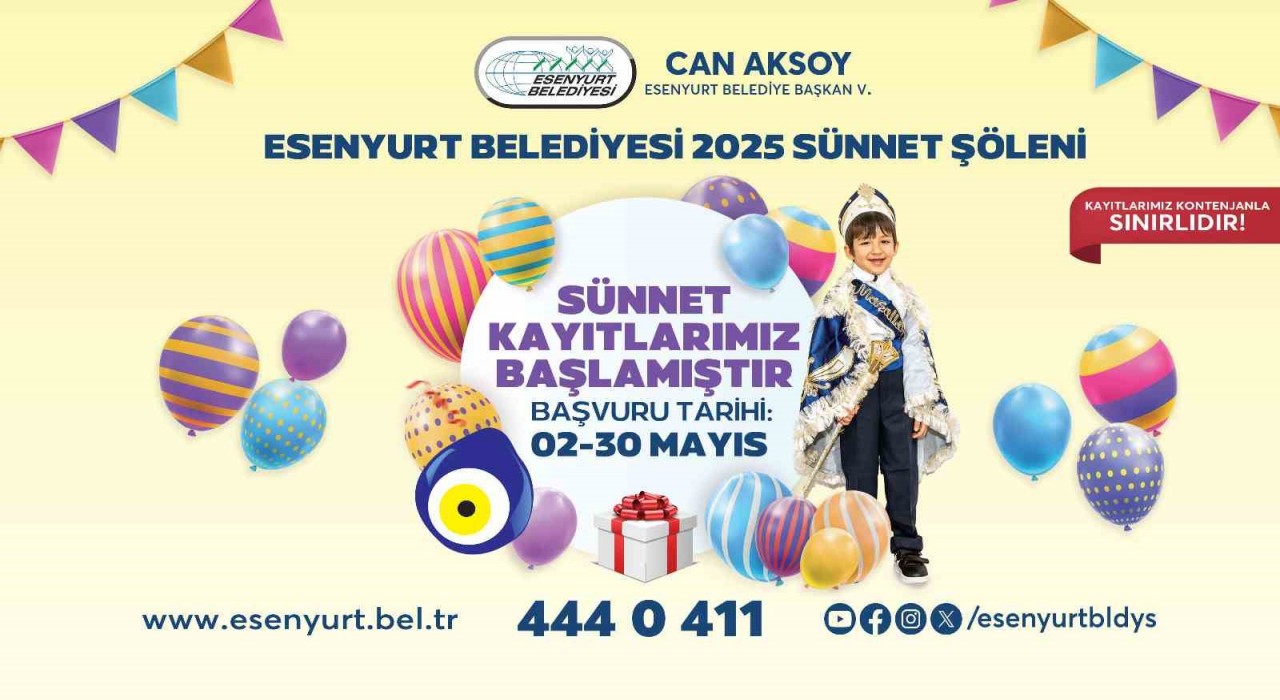Esenyurtta toplu sünnet kayıtları başladı