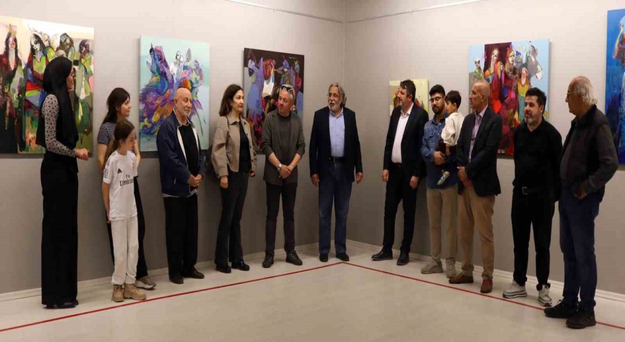Ferahoğlu, SANKO Sanat Galerisinde resim sergisi açtı