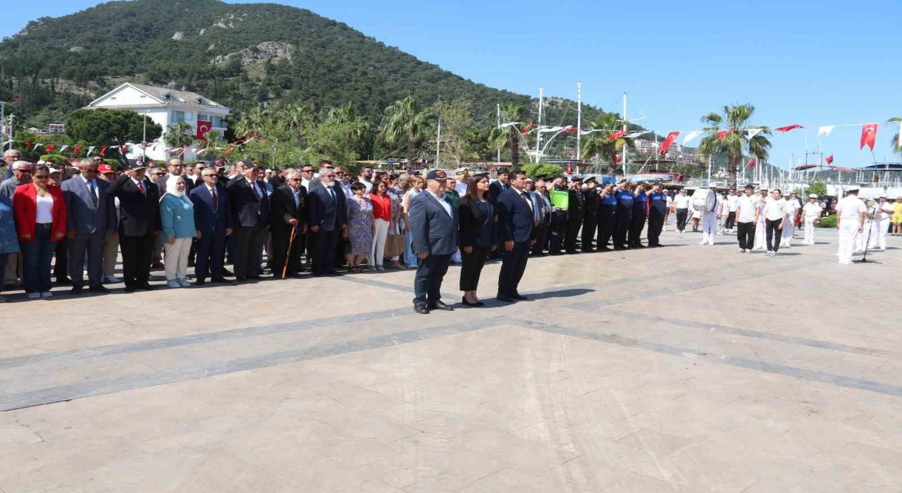 Fethiyede 19 Mayıs kutlamaları