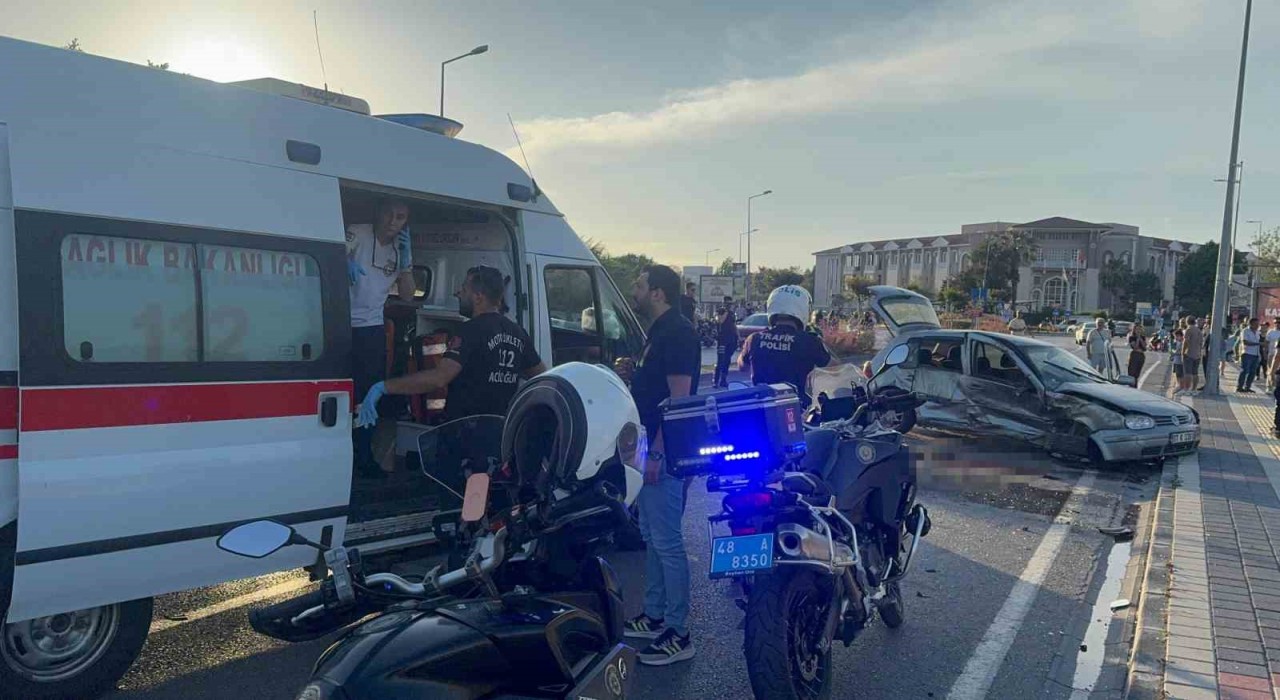 Fethiyede trafik kazası: 1 ölü, 3 yaralı