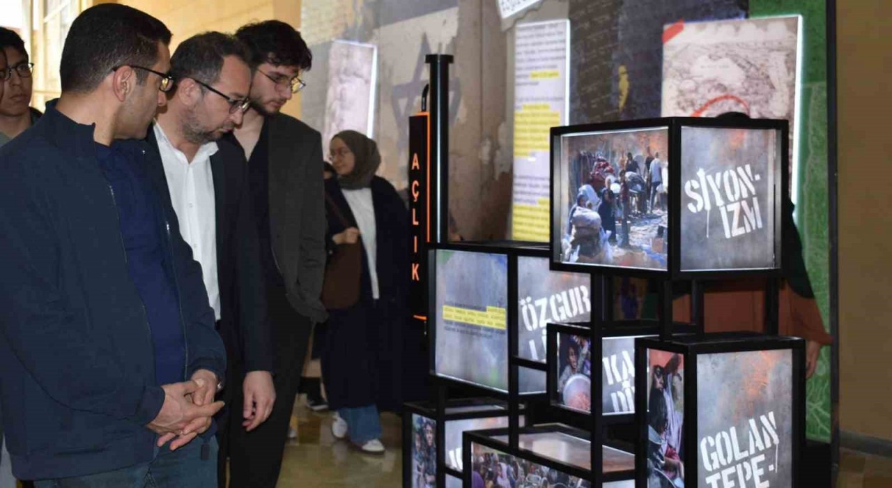 Filistindeki soykırımı anlatan Hafıza Sergisi açıldı