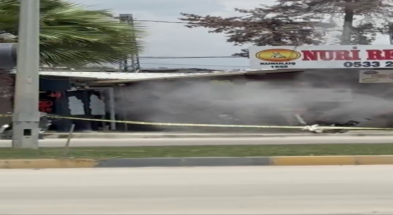 Fünyeyle patlatılan şüpheli valizden kıyafet çıktı