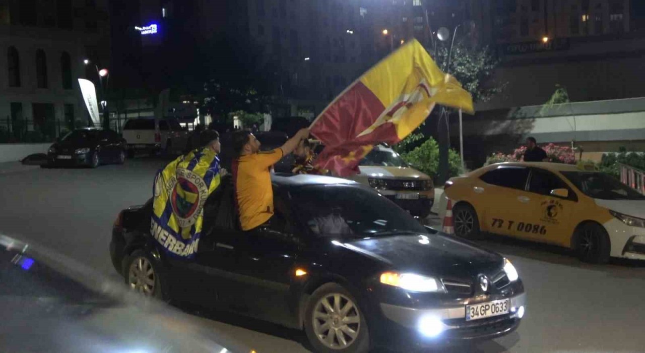 Galatasarayın şampiyonluğu Şırnakta coşkuyla kutlandı