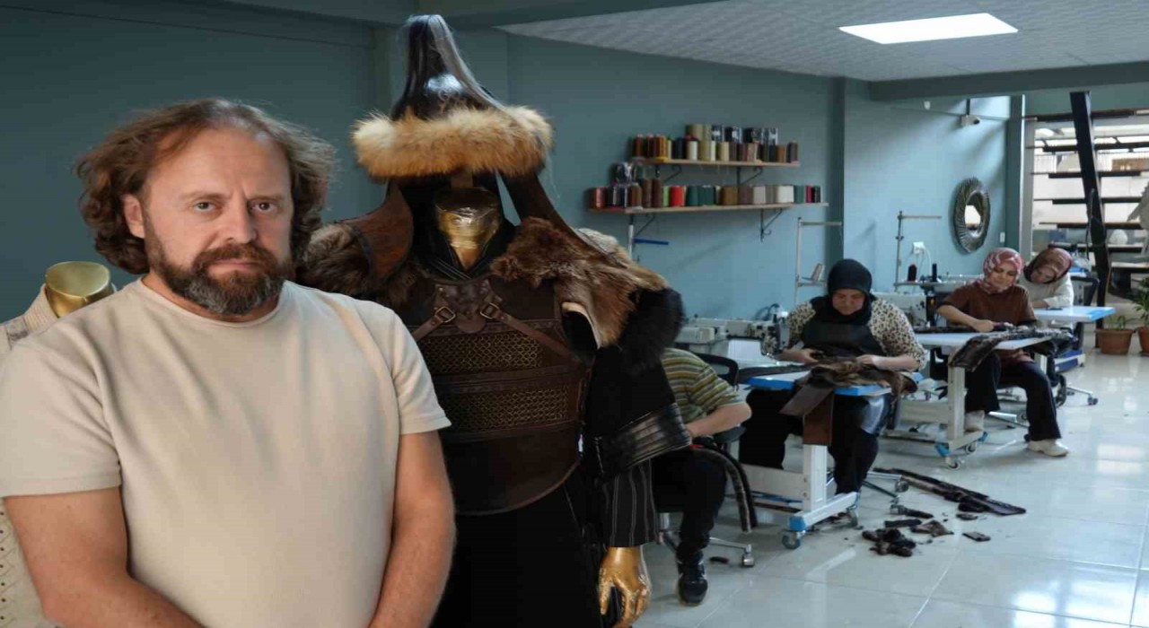 Game of Thrones, Vikings ve bazı tarihi dizilerin kostüm ile aksesuarları bu atölyede üretildi