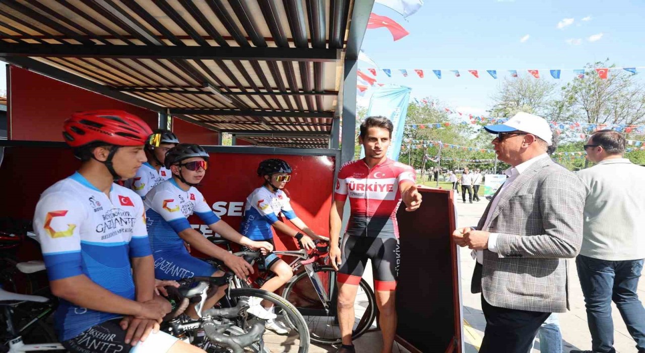 Gaziantep bisiklet festivali yapıldı