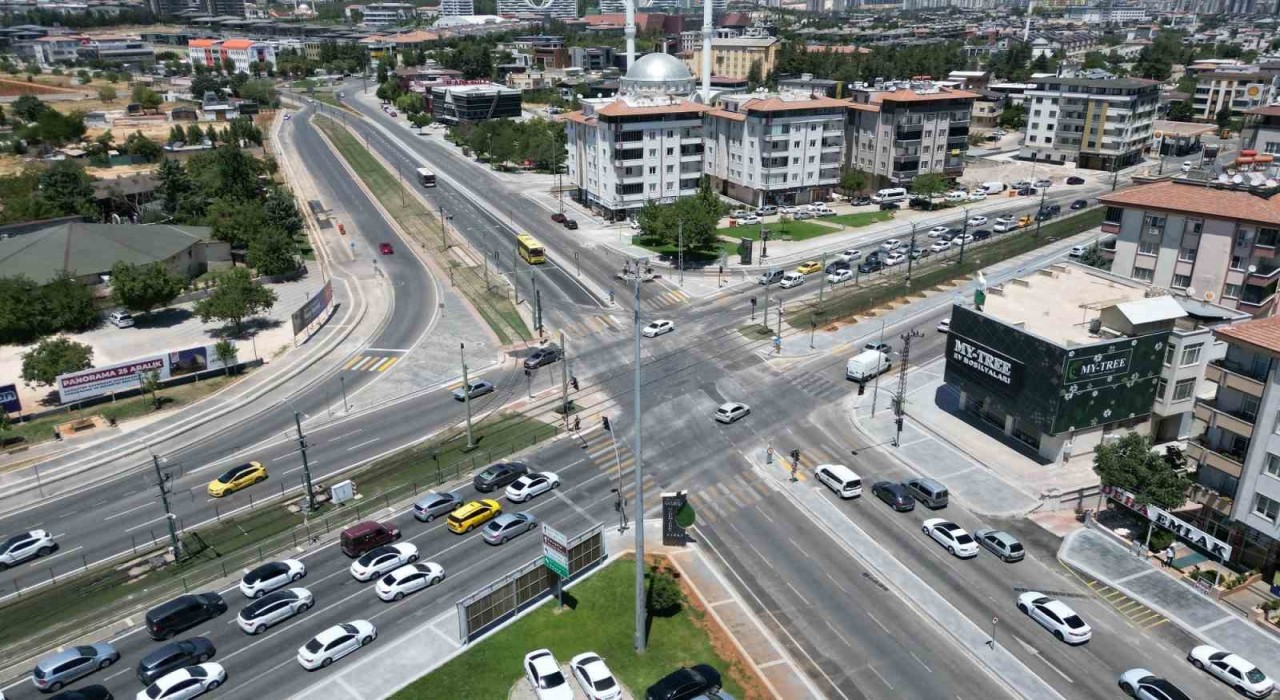 Gaziantep Büyükşehirden trafik için yenilikçi uygulama
