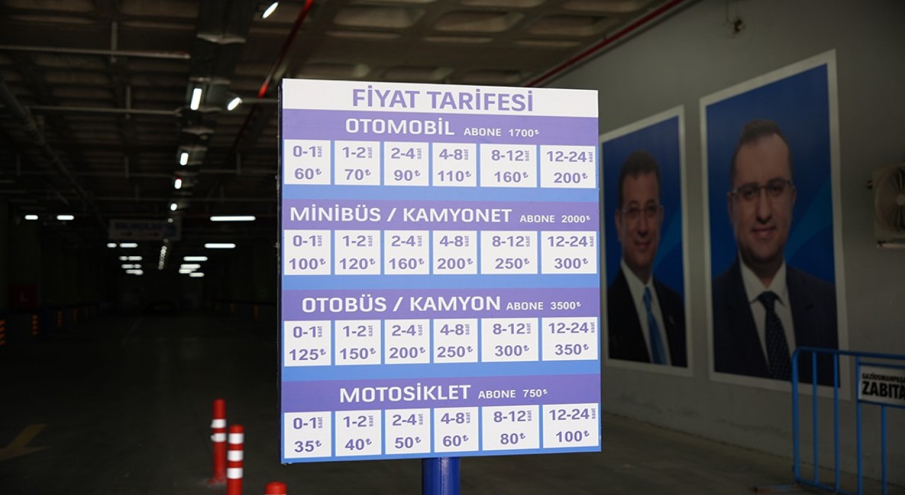 Gaziosmanpaşada 800 araçlık otopark hizmete açıldı