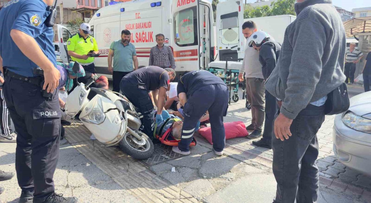 Gazipaşada ters yön ihlali kazaya neden oldu: 1 yaralı