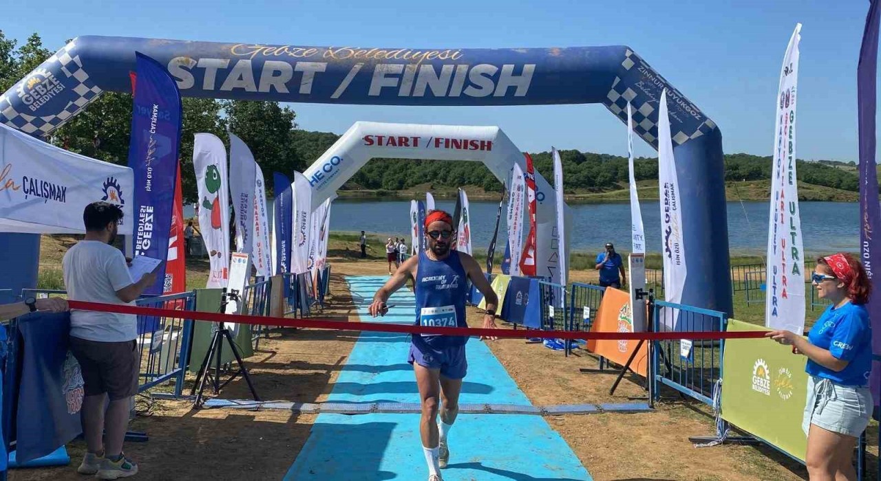 Gebzede 55 kilometrelik ultra maraton heyecanı
