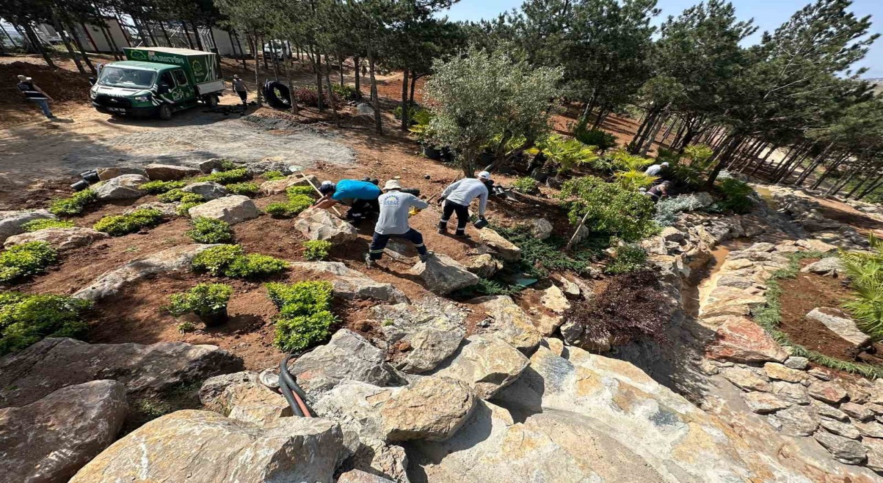 Gebzede doğayla iç içe yepyeni sosyal yaşam alanı yapılıyor