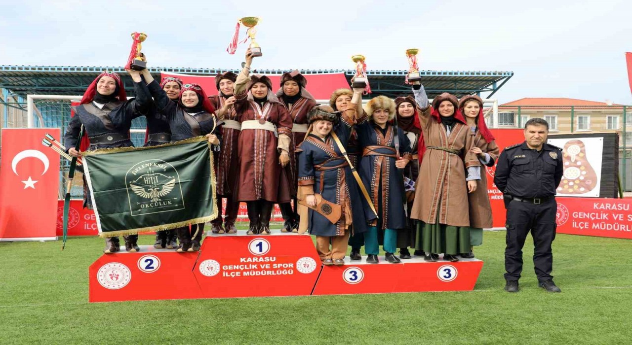 Geleneksel Türk Okçuluğu Şampiyonasında ödüller sahiplerini buldu