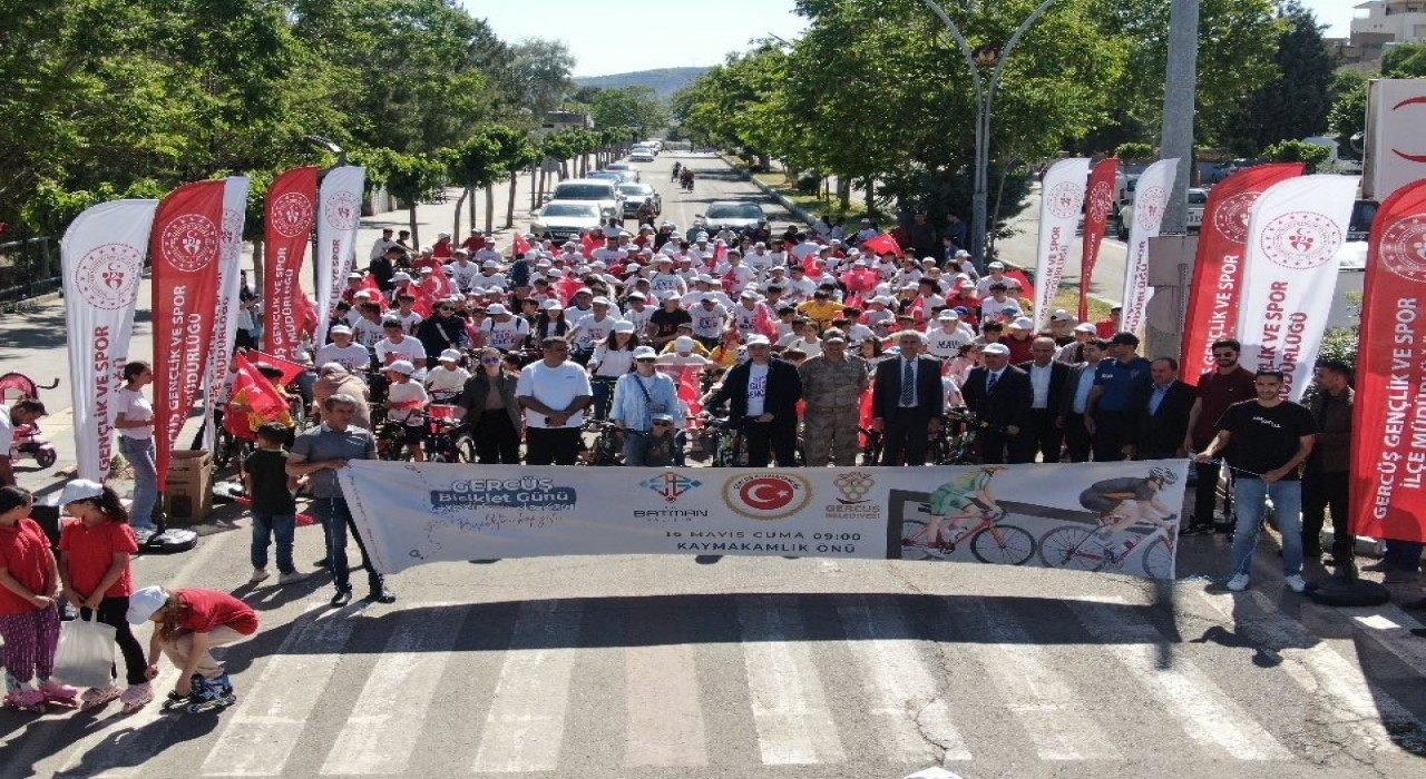 Gercüşte bisiklet turu etkinliği