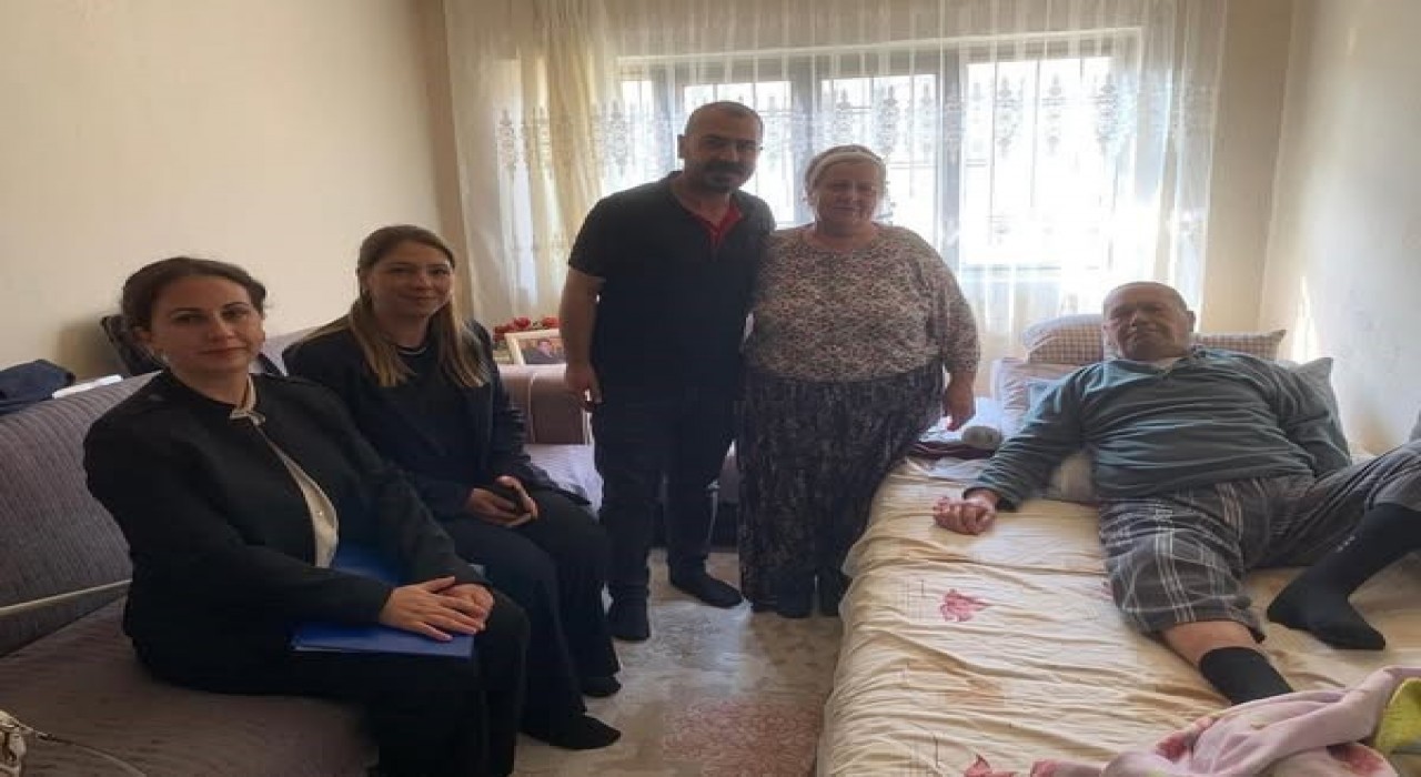 Germencik Belediyesinden hasta yatağı desteği