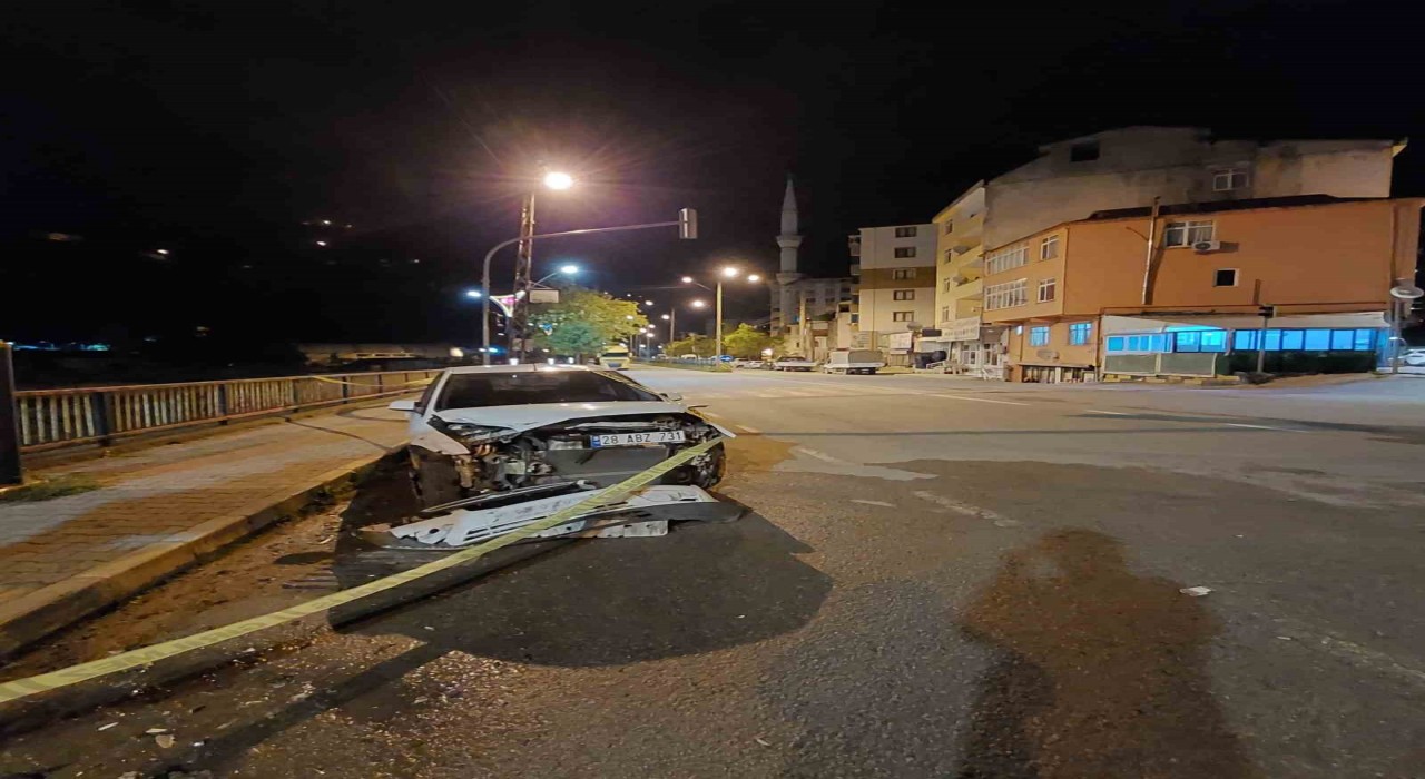 Giresunda trafik kazası: 2 ölü, 3 yaralı