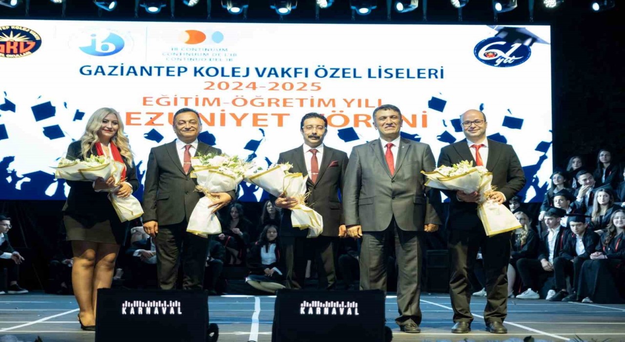 GKV Özel Liseleri Öğrencilerinin kep gururu