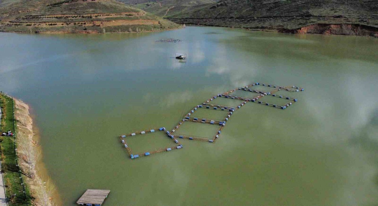 Gökçedere Göletinin su seviyesi yağışlardan sonra yükseldi