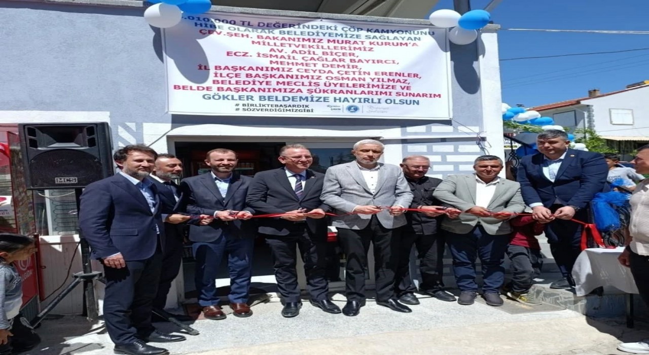 Gökler beldesinde Murat Bardakçı Madenci Parkı dualarla açıldı