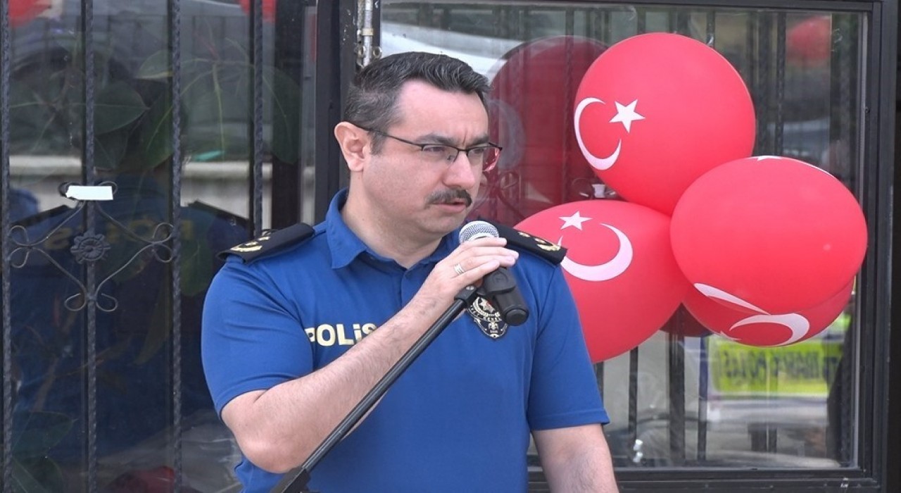 ‘Göreneller Görme Engelli Okulunda EGM tarafından miniklere etkinlik düzenlendi