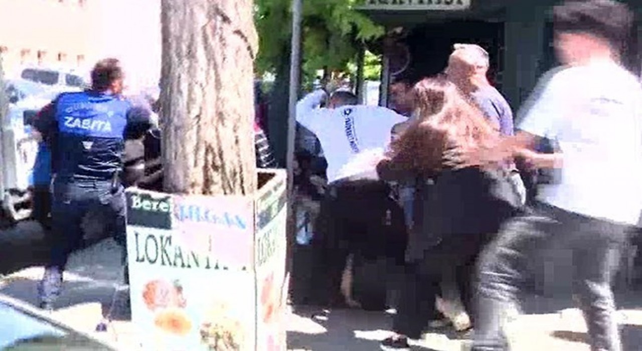 Güngörende iş yerinde yaşanan patlama sonrası gazetecilere saldırı